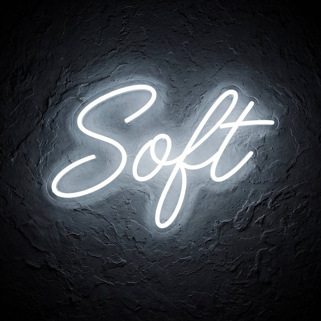 Soft · LED Neon — Weiß
