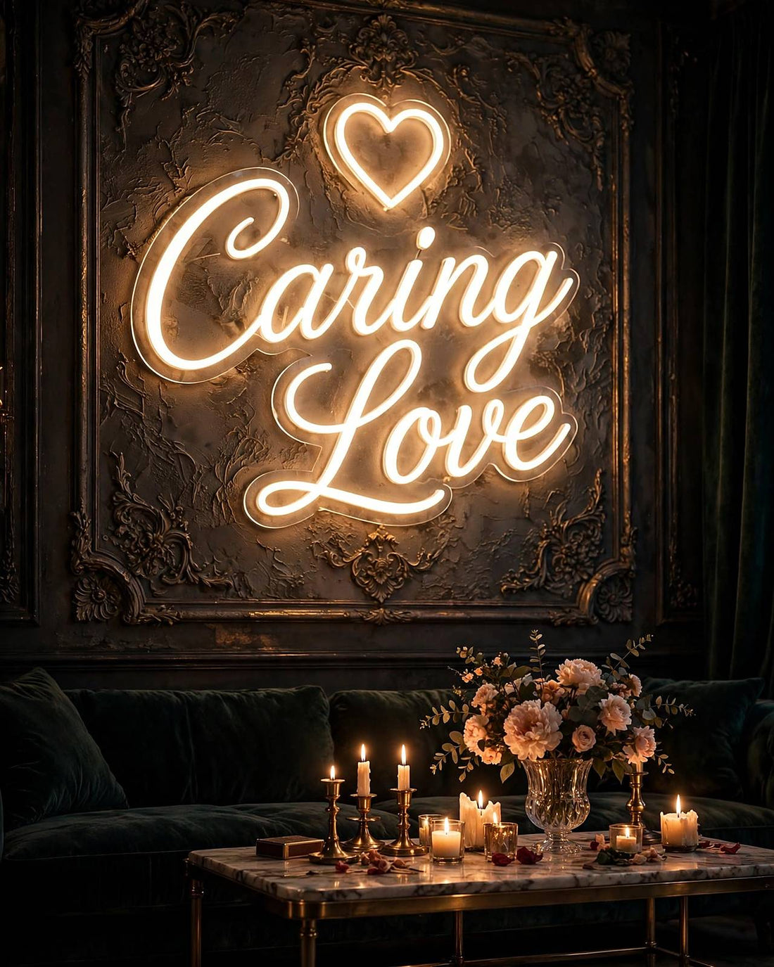 Caring Love · LED Neon