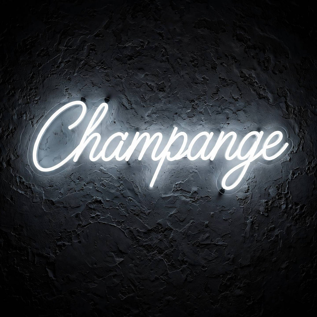 Champange · LED Neon — Weiß
