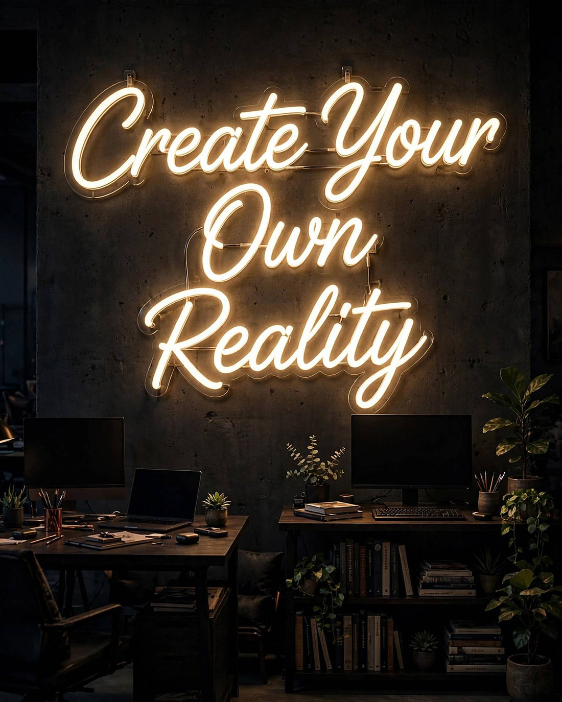 Create Your Own Reality · LED Neon