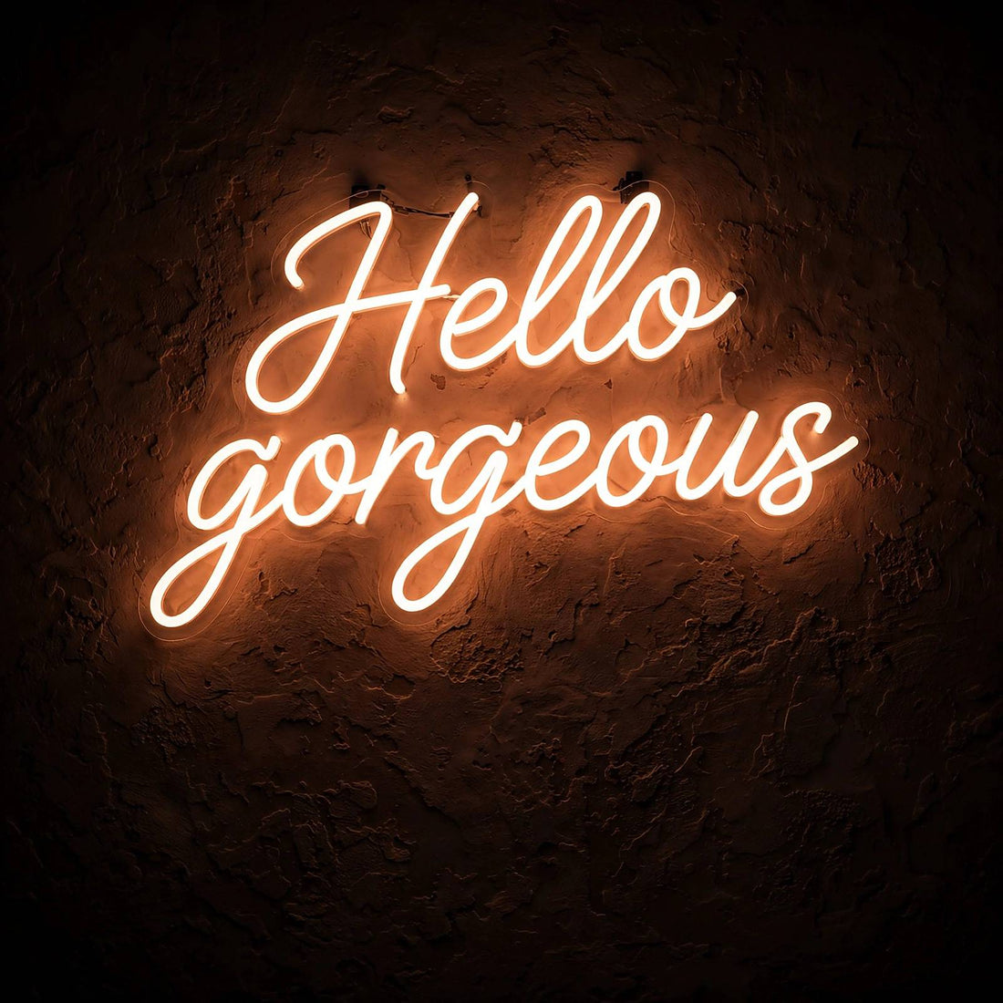 Hello gorgeous · LED Neon