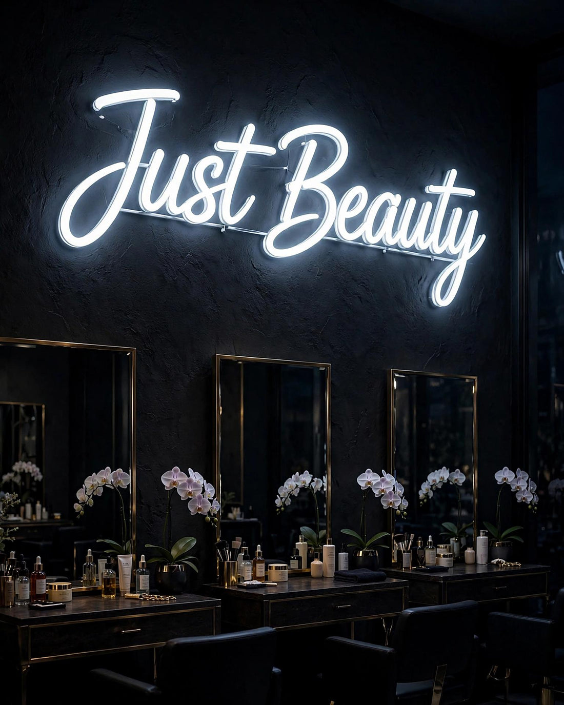 Just Beauty · LED Neon — Weiß