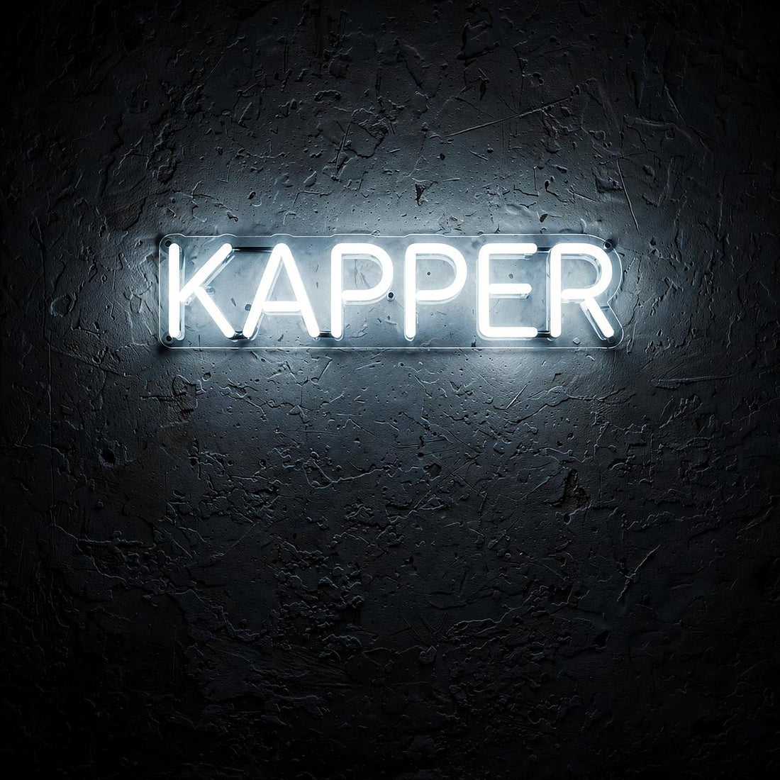 Kapper · LED Neon — Weiß