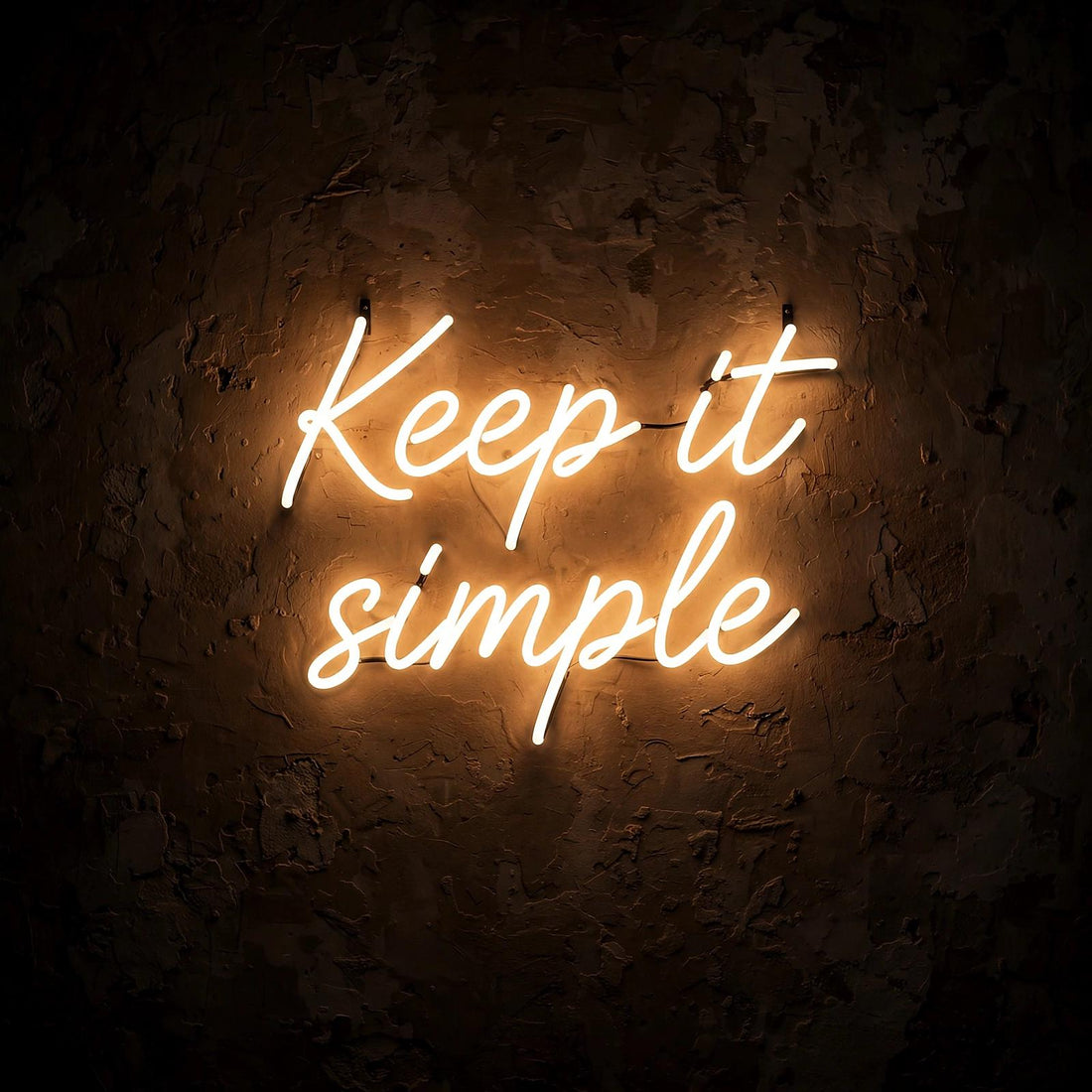 Keep it simple · LED Neon