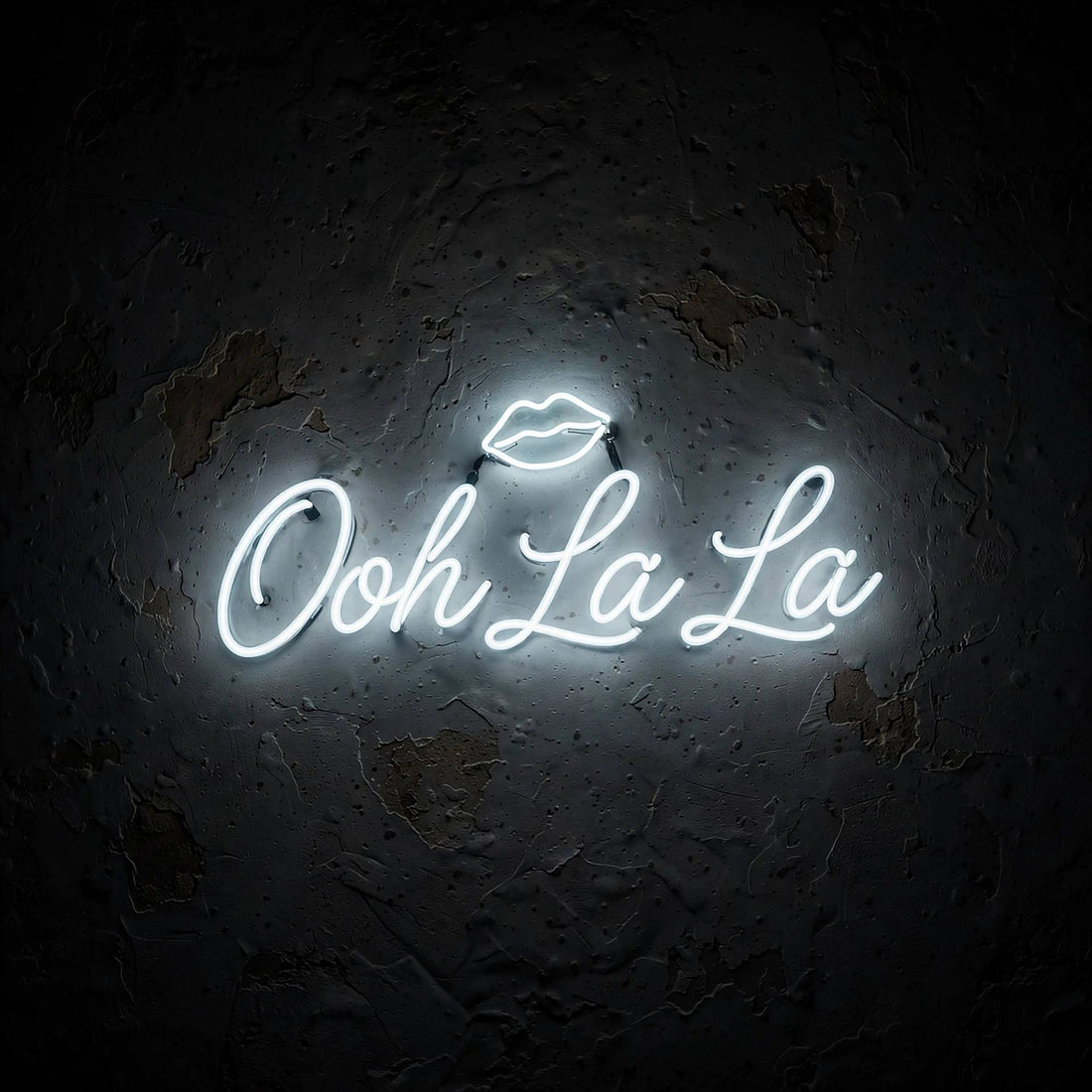 Ooh La La · LED Neon — Weiß