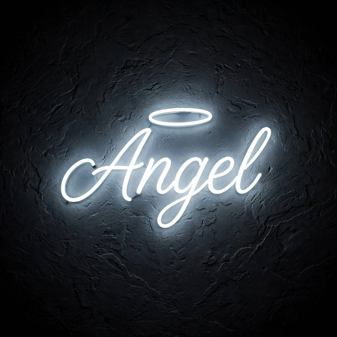Angel · LED Neon — Weiß