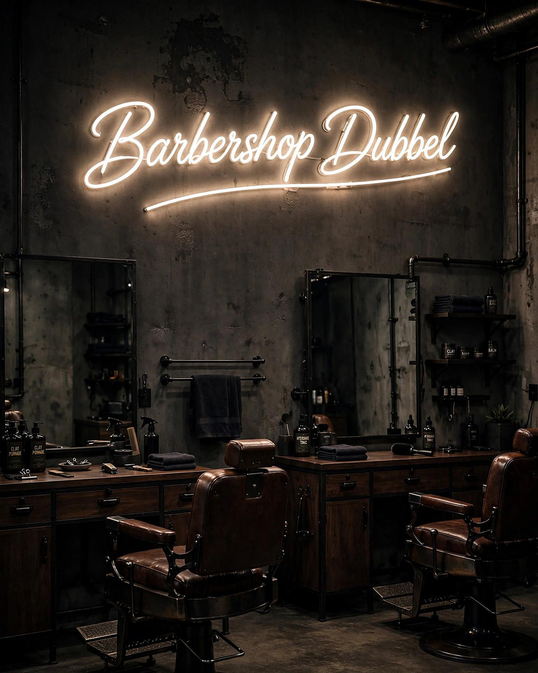 Barbershop Dubbel · LED Neon