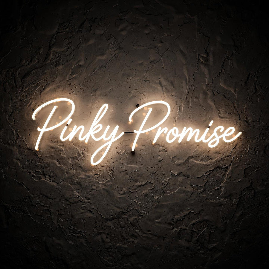 Pinky Promise · LED Neon