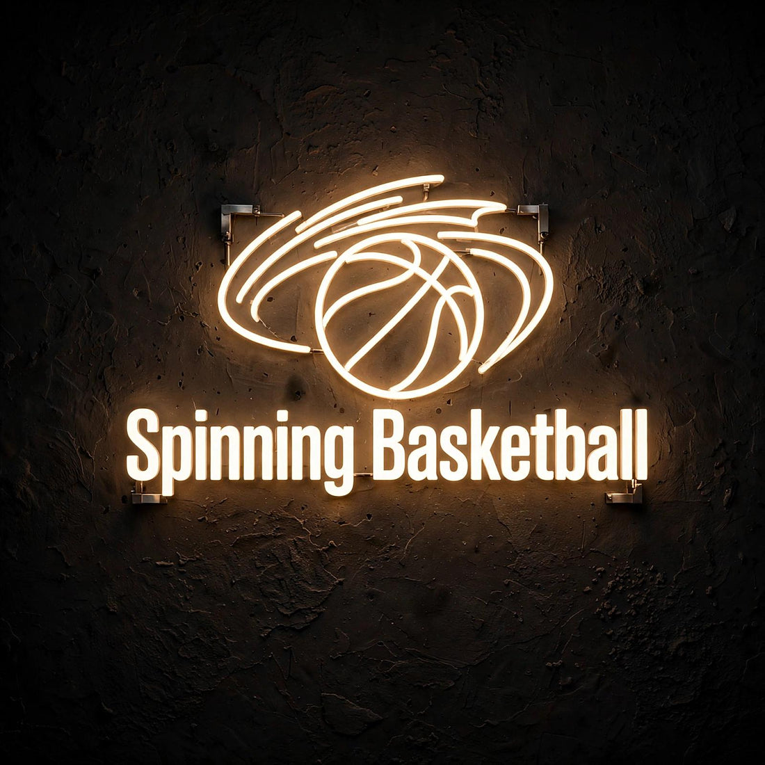 Spinning Basketball · LED Neon