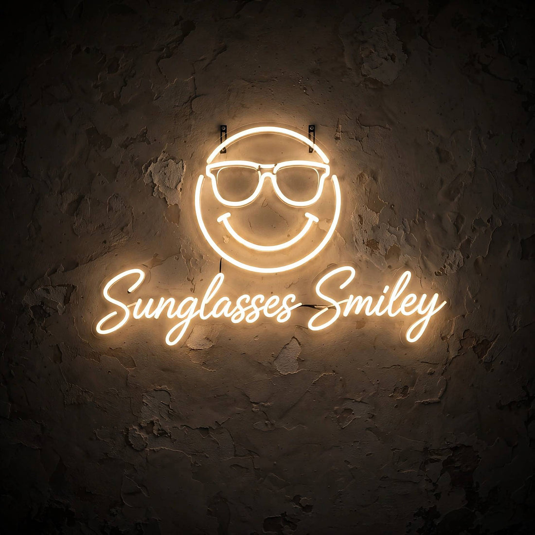 Sunglasses Smiley · LED Neon
