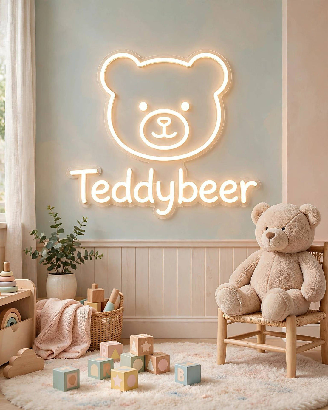 Teddybeer · LED Neon