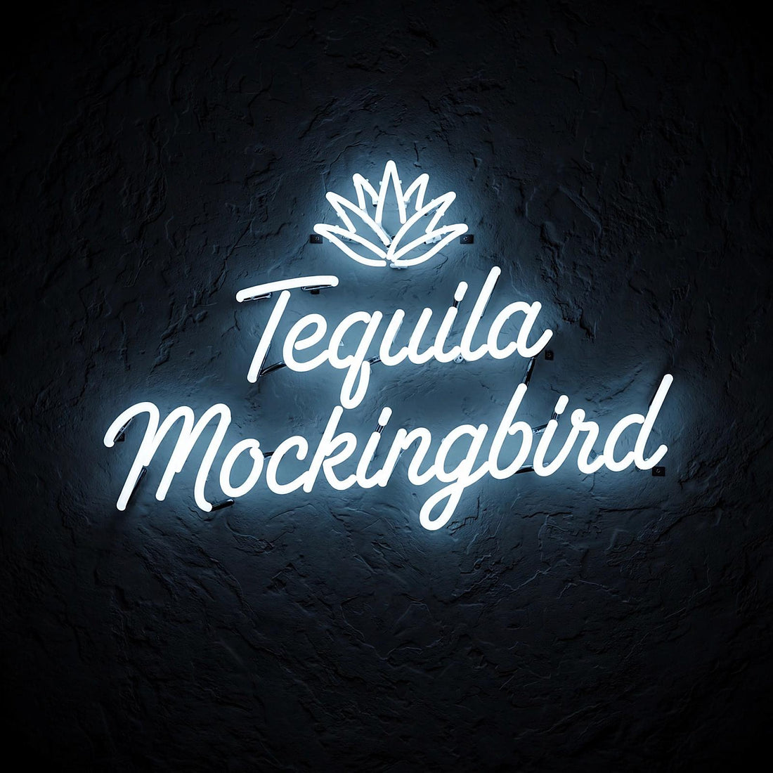 Tequila Mockingbird · LED Neon — Weiß
