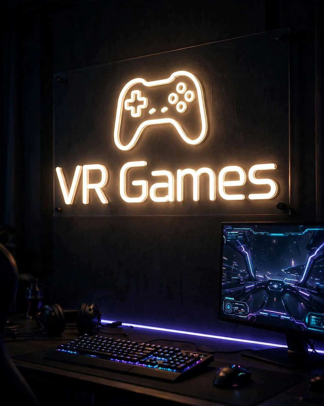 VR Games · LED Neon