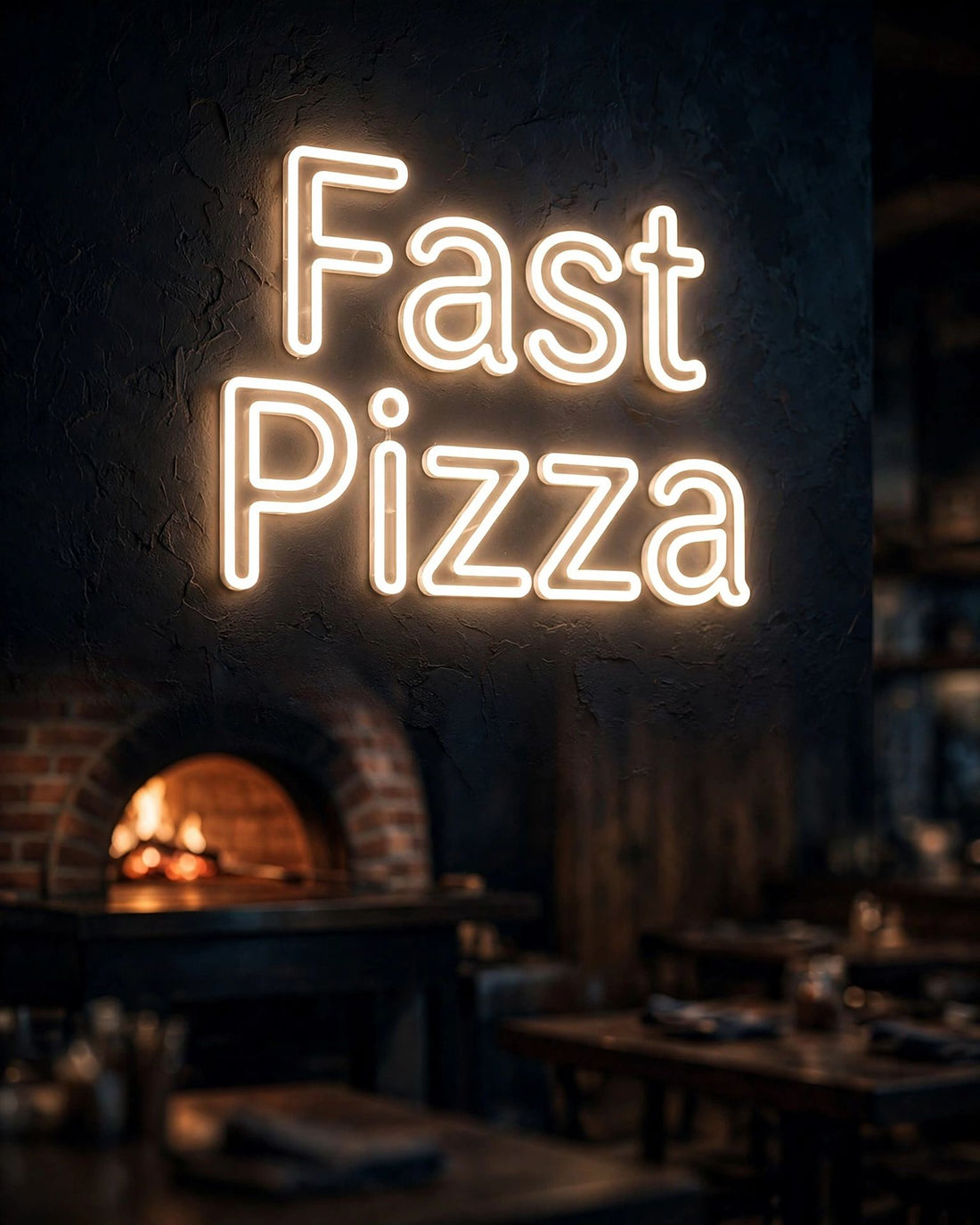 Fast Pizza · LED Neon