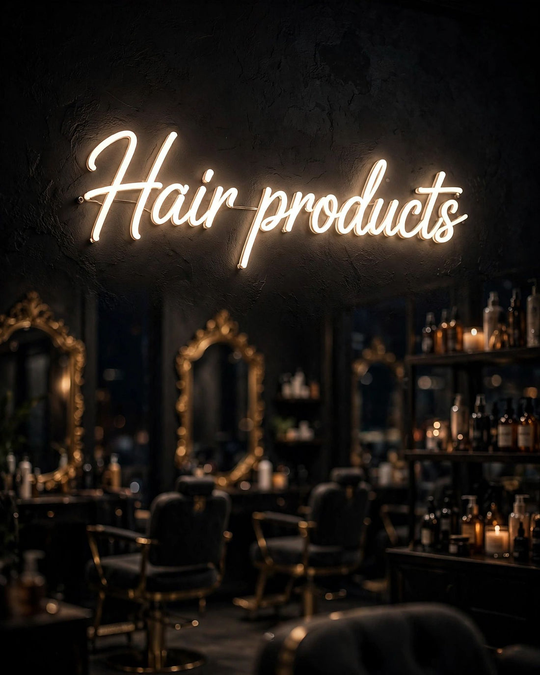 Hair products · LED Neon