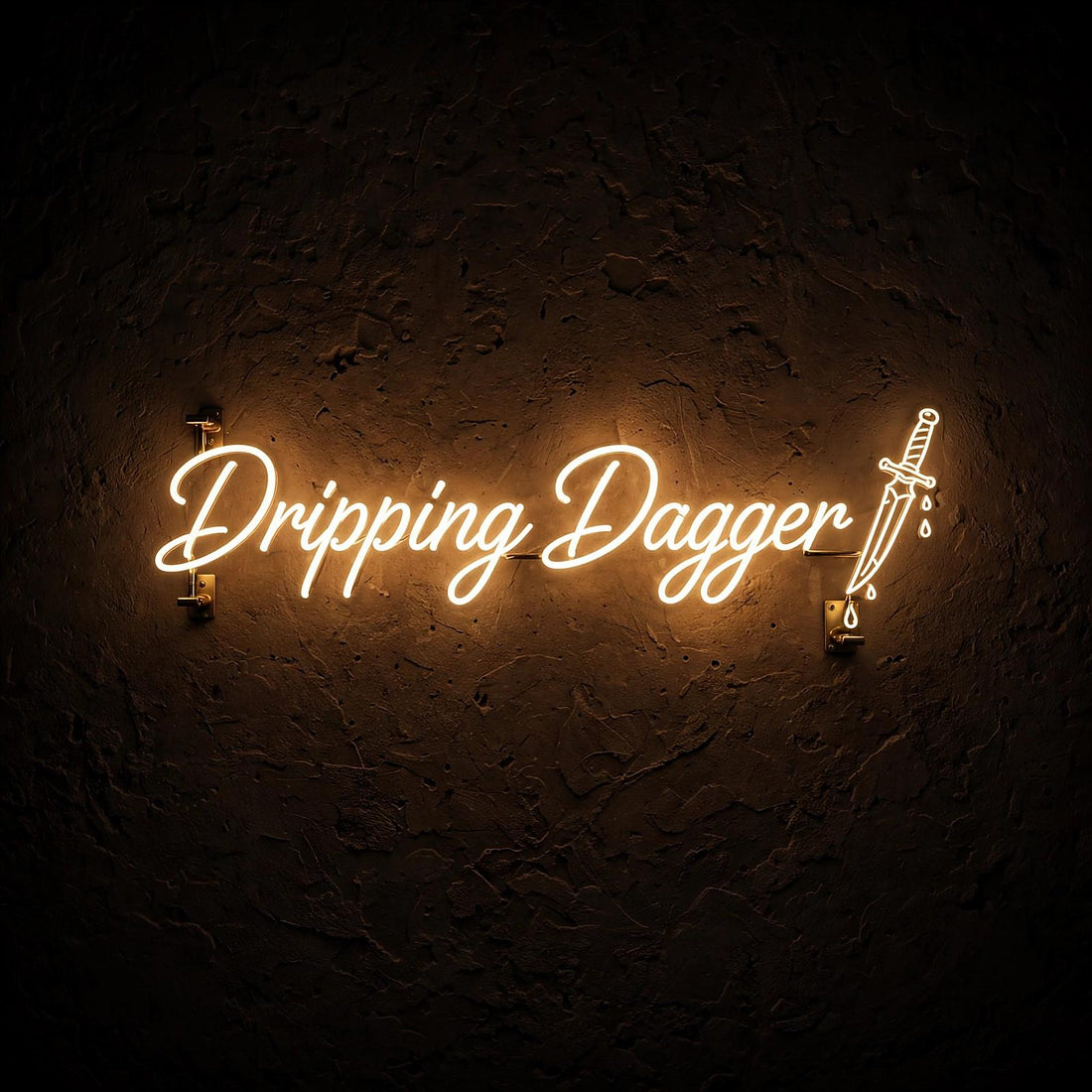 Dripping Dagger · LED Neon