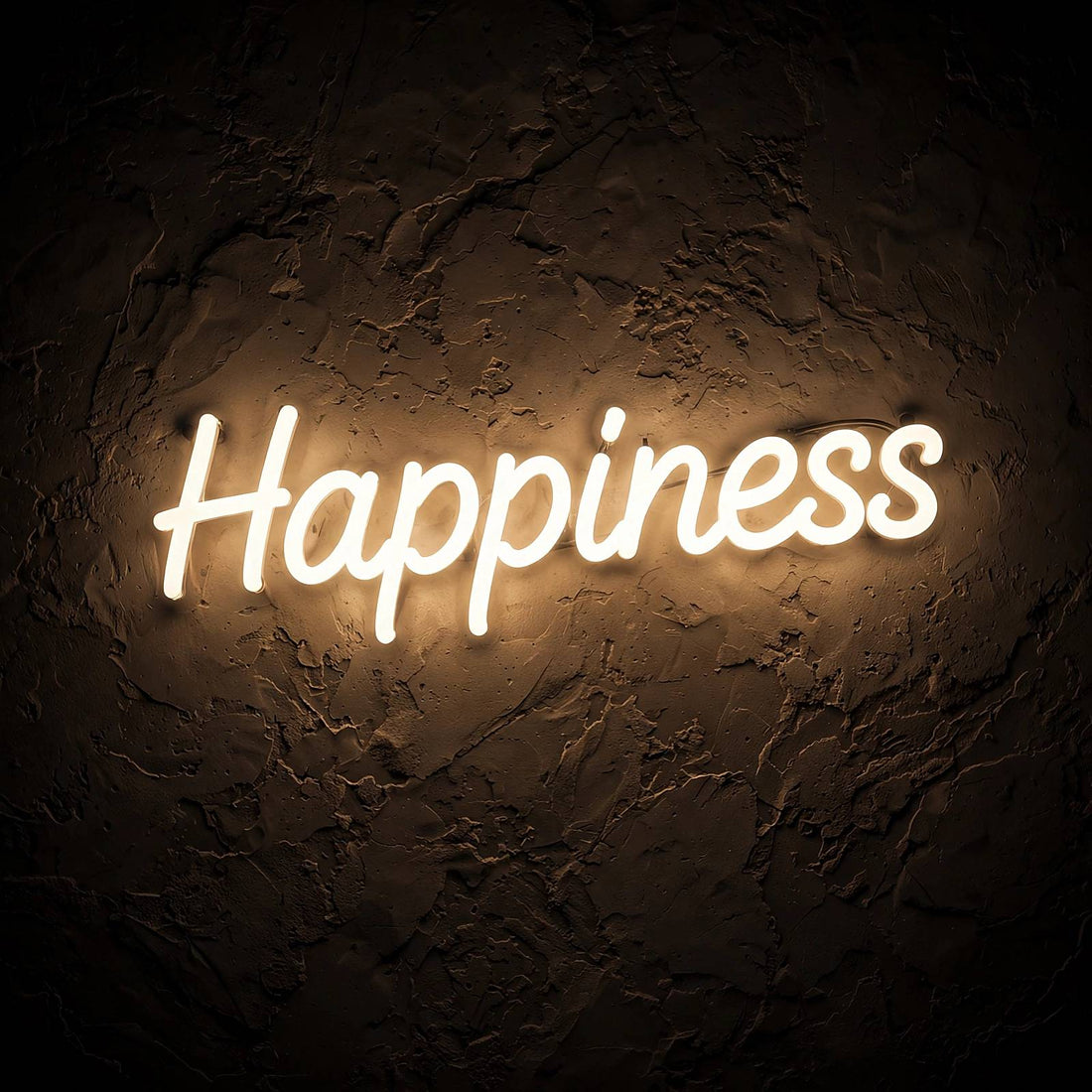 Happiness · LED Neon