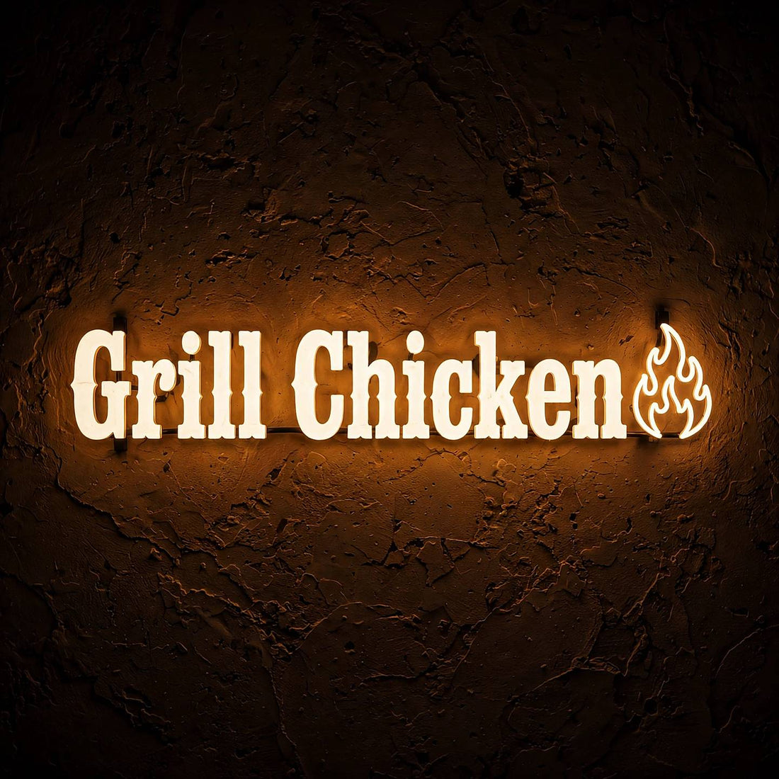 Grill Chicken · LED Neon