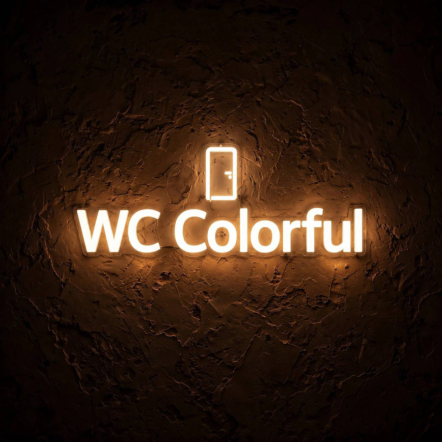 WC Colorful · LED Neon