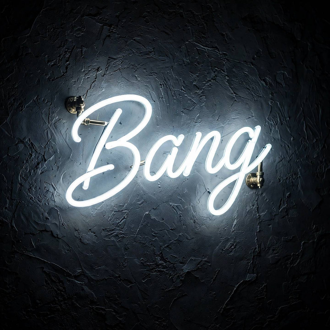 Bang · LED Neon — Weiß