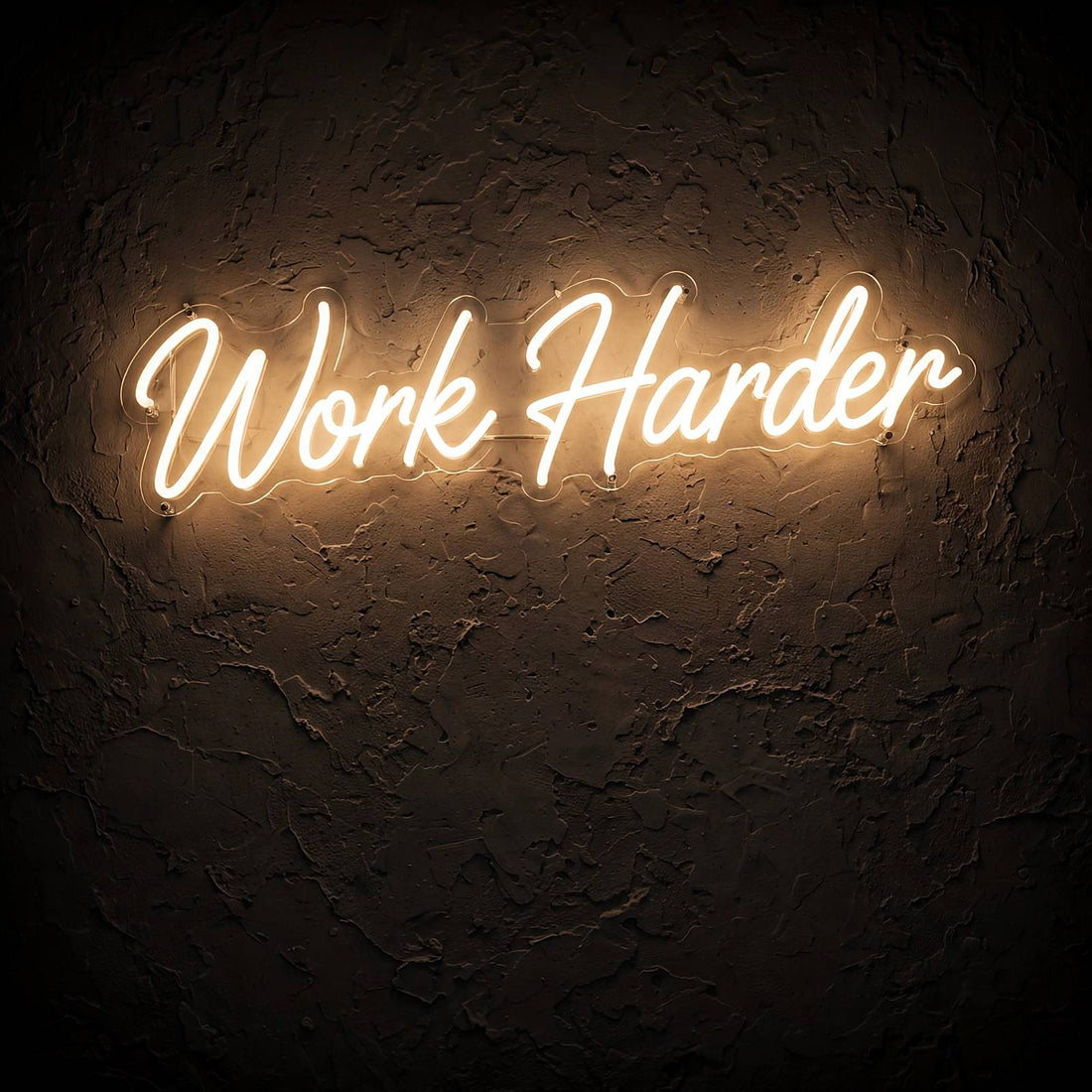 Work Harder · LED Neon