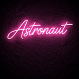 Astronaut · LED Neon — Pink