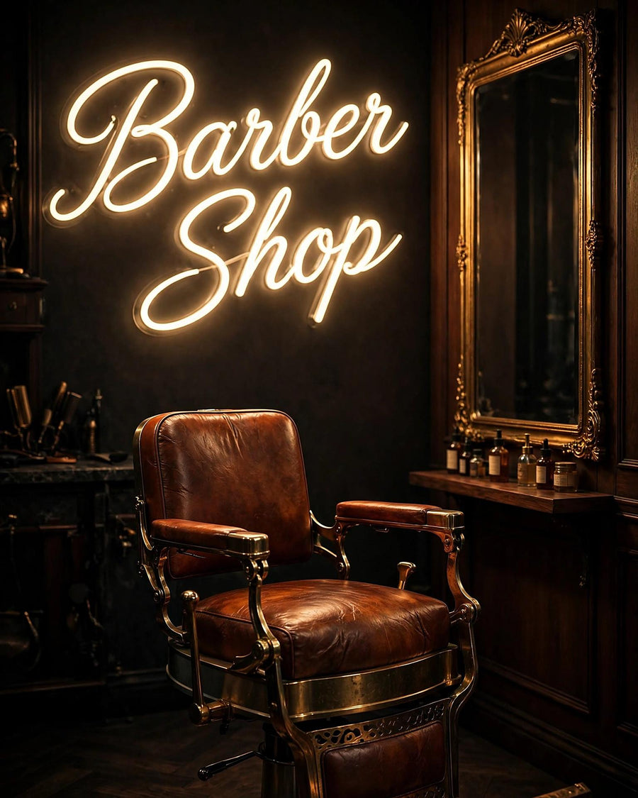 Barber Shop · LED Neon