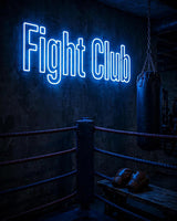 Fight Club · LED Neon — Blau
