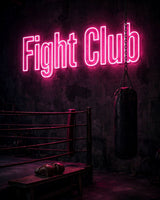 Fight Club · LED Neon — Pink