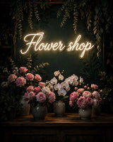 Flower shop · LED Neon — Warmweiß