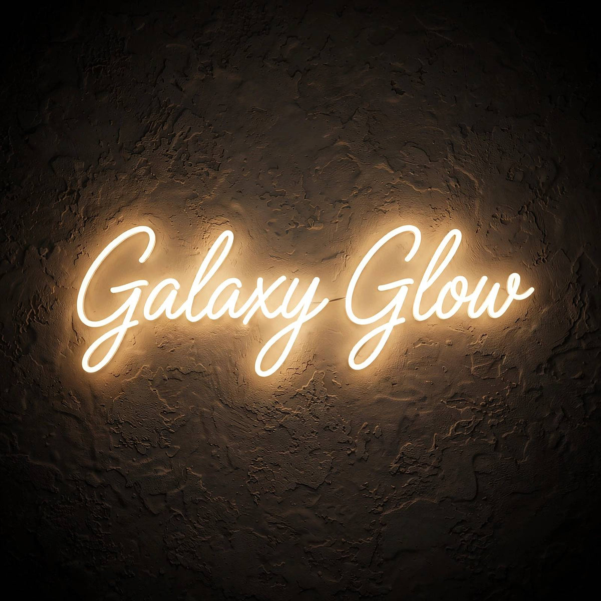 Galaxy Glow · LED Neon — Warmweiß