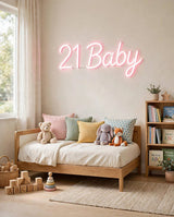 21 Baby · LED Neon — Pink