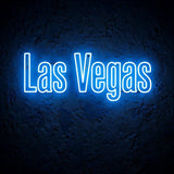 Las Vegas · LED Neon — Blau