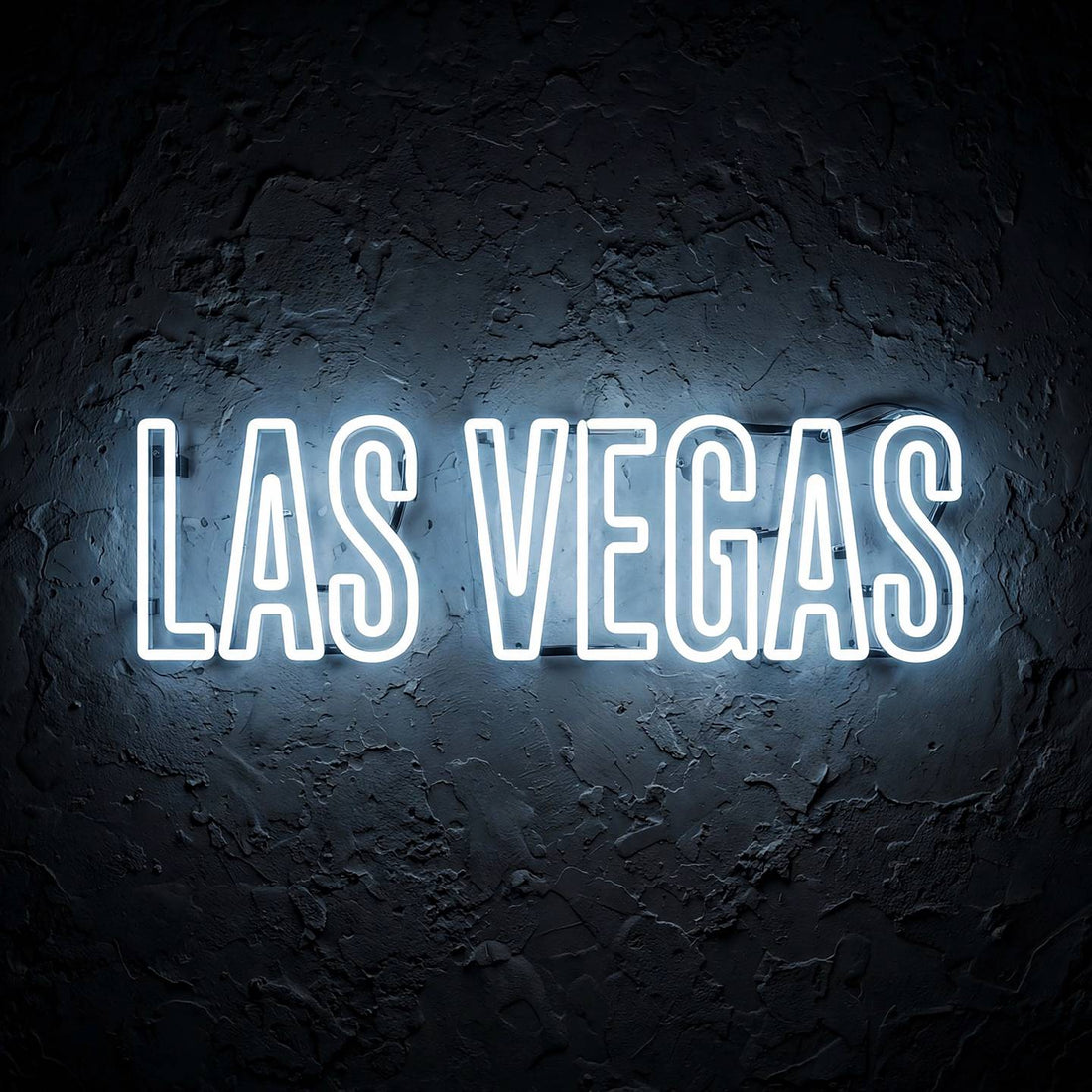 Las Vegas · LED Neon — Weiß