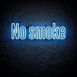 No smoke · LED Neon — Blau