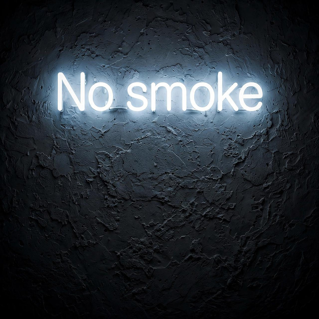 No smoke · LED Neon — Weiß