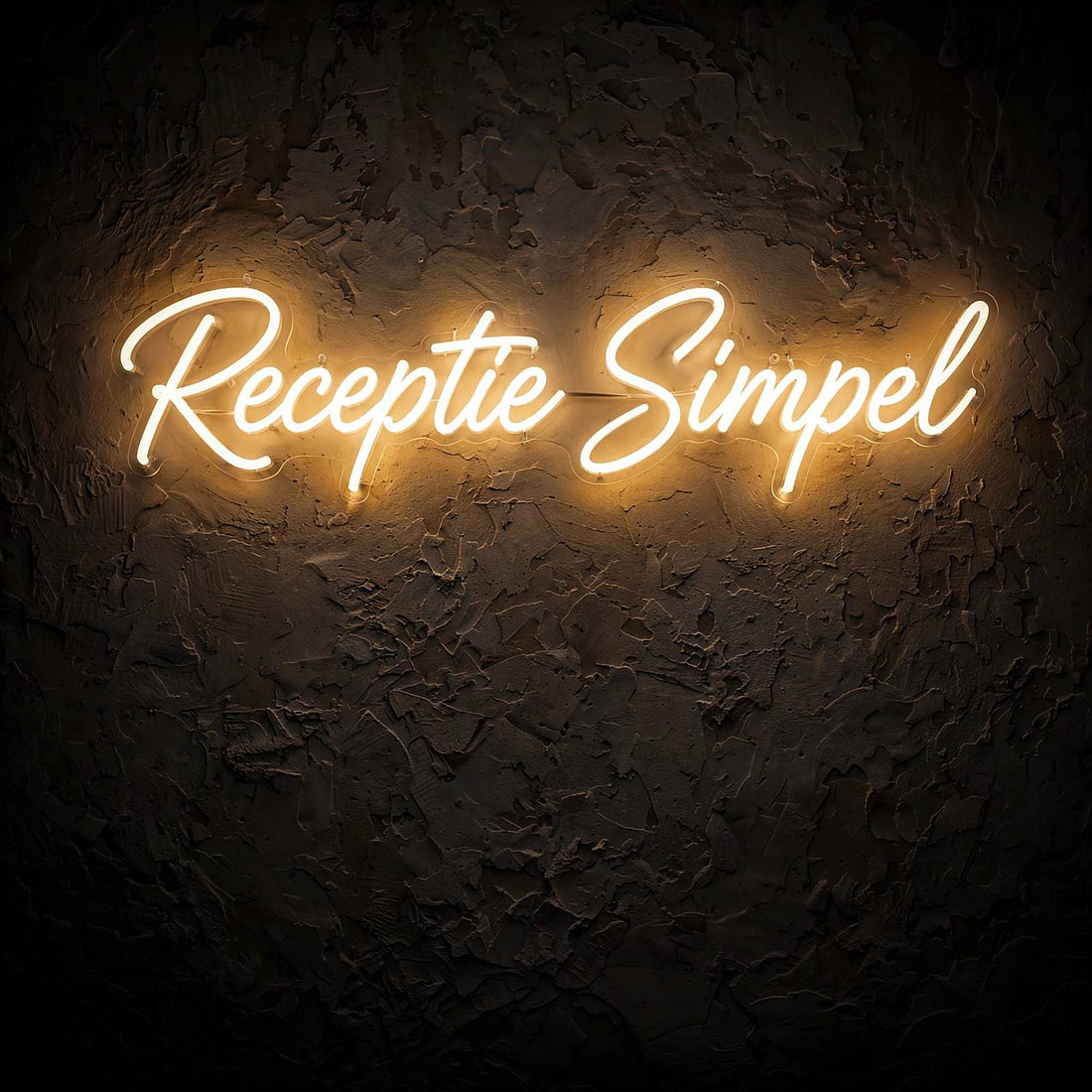 Receptie Simpel · LED Neon