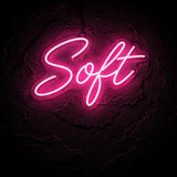 Soft · LED Neon — Pink