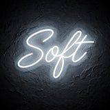 Soft · LED Neon — Weiß