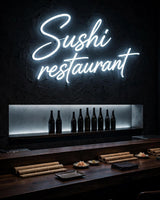 Sushi restaurant · LED Neon — Weiß