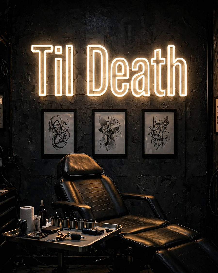 Til Death · LED Neon