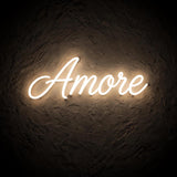 Amore · LED Neon — Warmweiß