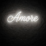 Amore · LED Neon — Weiß