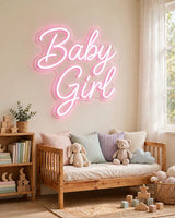 Baby Girl · LED Neon — Pink