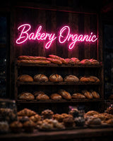 Bakery Organic · LED Neon — Pink