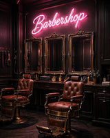 Barbershop · LED Neon — Pink