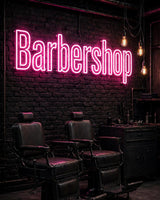 Barbershop · LED Neon — Pink