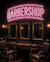 Barbershop · LED Neon — Pink
