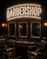 Barbershop · LED Neon — Warmweiß
