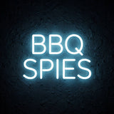 BBQ Spies · LED Neon — Weiß